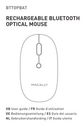 Macally BTTOPBAT Guide D'utilisation