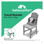 Bebeconfort Travel Booster Mode D'emploi Et Garantie