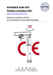 Levac 6127 C Manuel D'installation, D'utilisation Et De Maintenance