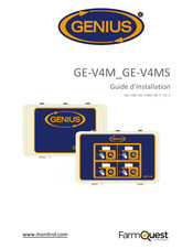 Monitrol Genius GE-V4M Guide D'installation