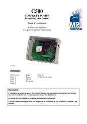 MRPompes C500 Guide D'exploitation