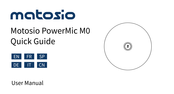 Motosio PowerMic M0 Guide D'installation Rapide