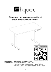 kqueo DYNAMIC CIRCLE DC3 Manuel D'instructions
