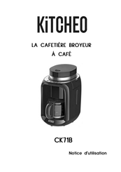 KiTCHEO CK71B Notice D'utilisation