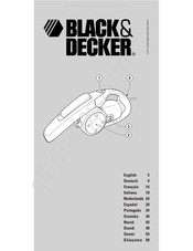 Black & Decker Dustbuster VH900 Mode D'emploi