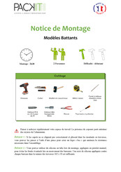 PACKIT AJOURÉ Notice De Montage