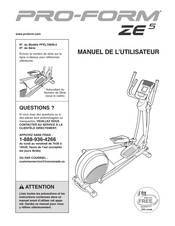 Pro-Form PFEL70609.0 Manuel De L'utilisateur