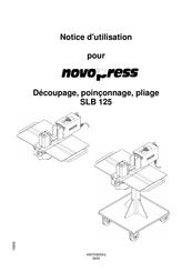 NovoPress SLB 125 Notice D'utilisation