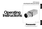 Panasonic WV-BP334 Manuel D'utilisation
