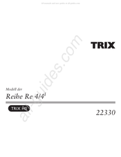 Trix H0 Re 4/4I Mode D'emploi