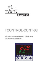 nvent Raychem TCONTROL-CONT-03 Mode D'emploi