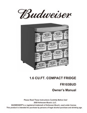 Budweiser FR103BUD Manuel D'utilisation