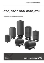 Grundfos GT-DF Notice D'installation Et De Fonctionnement