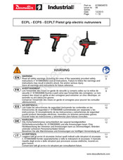 Desoutter ECP40S Manuel D'instructions