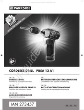 Parkside PBSA 12 A1 Traduction Des Instructions D'origine