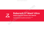 Roborock S7 maxV Ultra Manuel D'utilisation