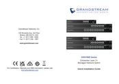Grandstream Networks GWN7803P Guide D'installation Rapide