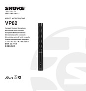 Shure VP82 Mode D'emploi