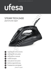 UFESA Steam Tech 2400 Mode D'emploi