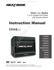 NEXT BASE Click&Go 9 Lite Duo Manuel D'instructions