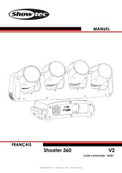SHOWTEC Shooter 360 Manuel D'instructions