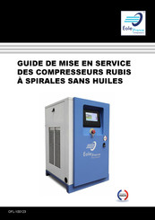 Eole Compresseur OFL111.2.4 Guide De Mise En Service