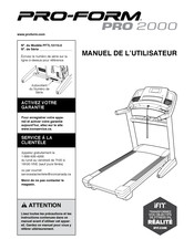 Pro-Form PFTL13113.0 Manuel De L'utilisateur