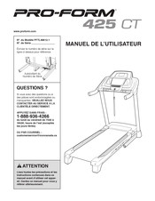 Pro-Form PFTL49612.1 Manuel De L'utilisateur