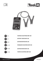 Tool it NBT 200 Manuel D'utilisation