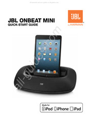 Harman JBL ONBEAT MINI Guide Rapide