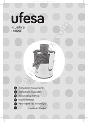 UFESA licuadora LC5050 Mode D'emploi