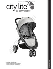 Baby Jogger city lite Instructions Pour L'assemblage