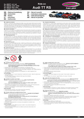Jamara Audi TT RS Notice