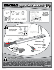 Yakima Sprocket Rocket Manuel D'instructions