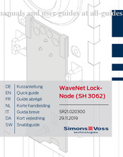 Simons Voss Technologies WaveNet Lock-Node Guide Abrégé