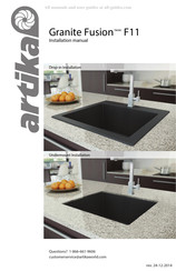 Artika Granite Fusion F11 Instructions D'installation