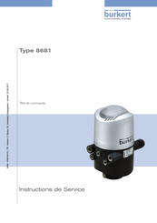 Burkert 8681 Instructions De Service