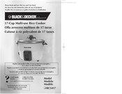 Black & Decker RC5417 Manuel D'instructions