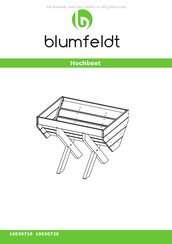 Blumfeldt 10030720 Instructions D'assemblage