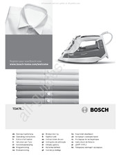 Bosch Sensixx TDA75 Serie Notice D'utilisation