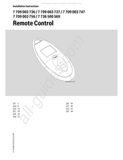 VULCANO 7 709 003 756 Instructions D'installation