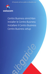 Swisscom Centro Business Manuel D'instructions