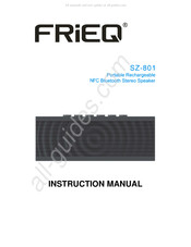 FRIEQ SZ-801 Manuel D'instructions