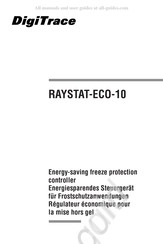 DigiTrace RAYSTAT-ECO-10 Manuel D'instructions