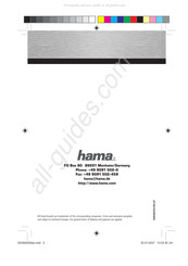 Hama 00049253 Mode D'emploi