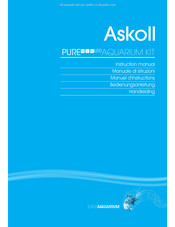 Askoll PURE M LED Manuel D'instructions