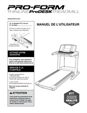 Pro-Form PFTL17014.0 Manuel De L'utilisateur