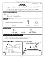 AVS Bugflector II Instructions D'utilisation