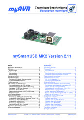 myAVR mySmartUSB MK2 Description Technique