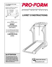 Pro-Form EKG2 Grip Pulse PCTL74100 Livret D'instructions